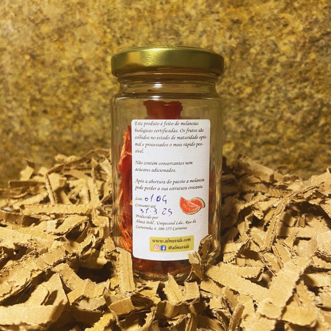 Dehydrated watermelon chips