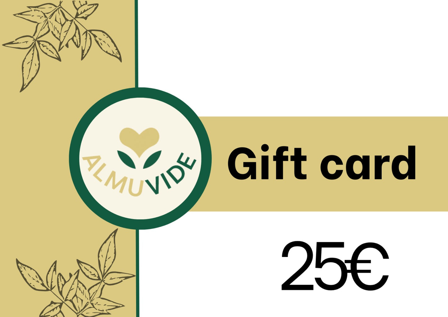 Almuvide gift card