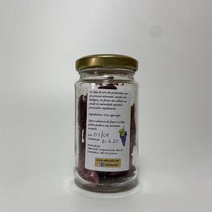 Dehydrierter Traubensnack