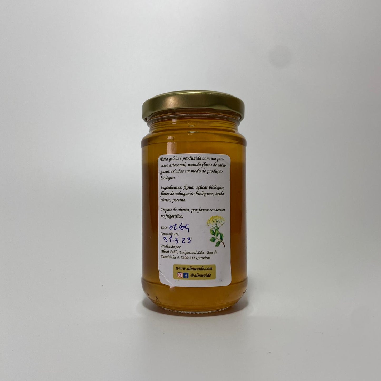 Geleia de flor de sabugueiro 