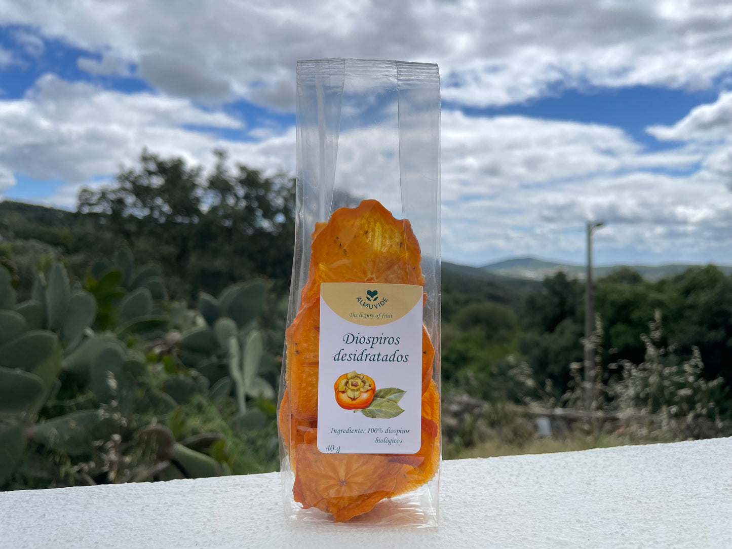 Dióspiros desidratados